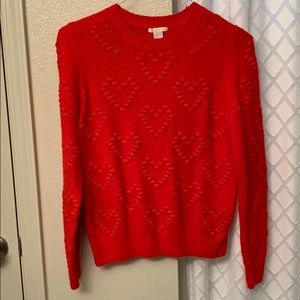Heart sweater